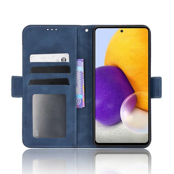 SKALO Samsung A53 5G 6-RUM Pungetaske - Blå