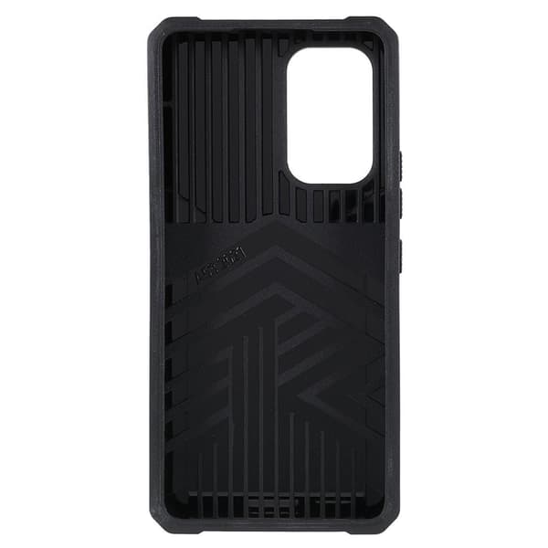 SKALO Samsung A53 5G Armor kortholder kamera skyder cover - Sort