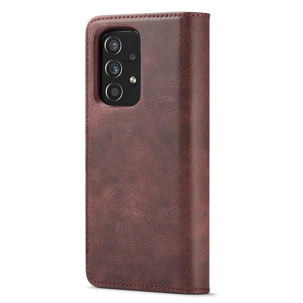 DG MING Samsung A53 5G 2-i-1 Magnet Pungetui - Rød