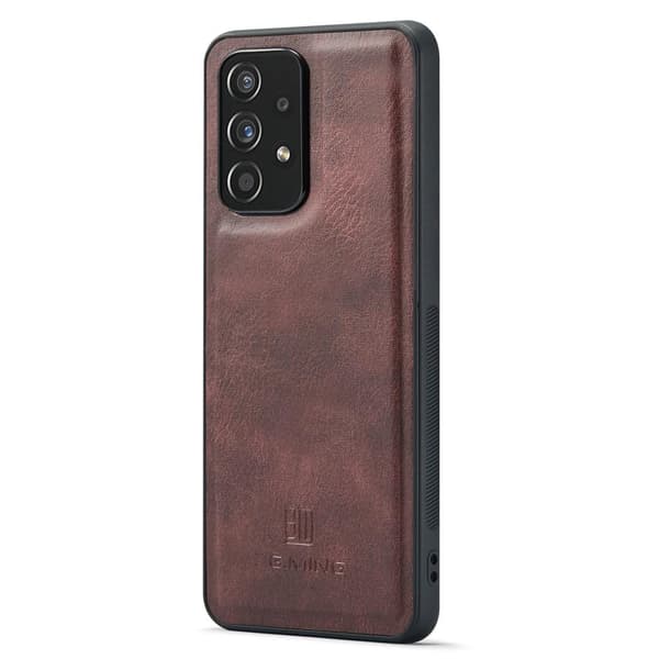 DG MING Samsung A53 5G 2-i-1 Magnet Pungetui - Rød