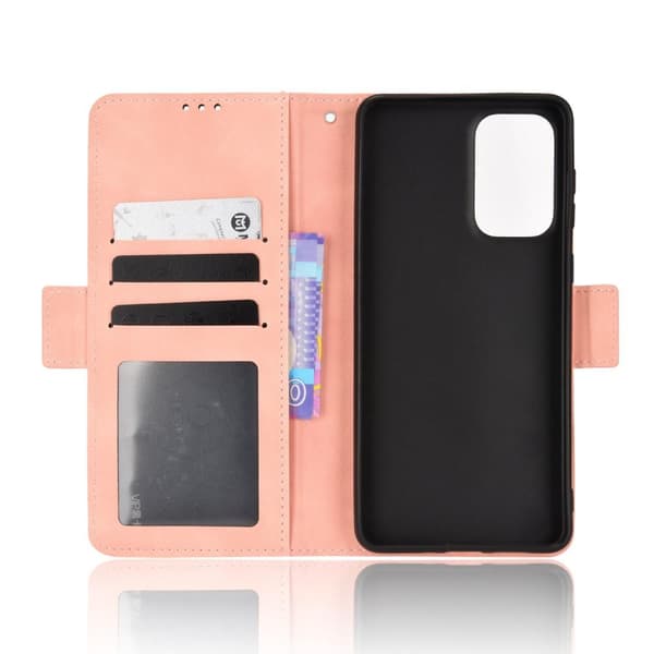 SKALO Samsung A53 5G 6-lokeroa Lompakkokotelo - Pinkki