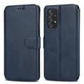 Pikkukuva 1 / 11: SKALO Samsung A53 5G Premium Cut Lompakkokotelo - Sininen
