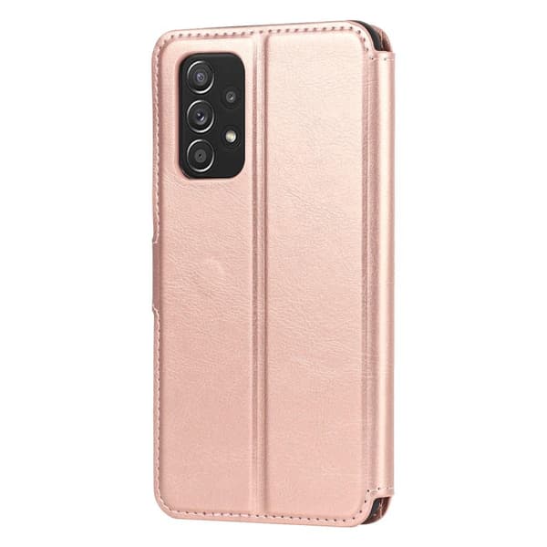 SKALO Samsung A53 5G Premium Cut Plånboksfodral - Roséguld