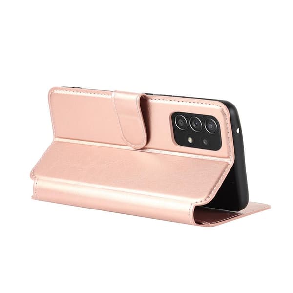 SKALO Samsung A53 5G Premium Cut Plånboksfodral - Roséguld