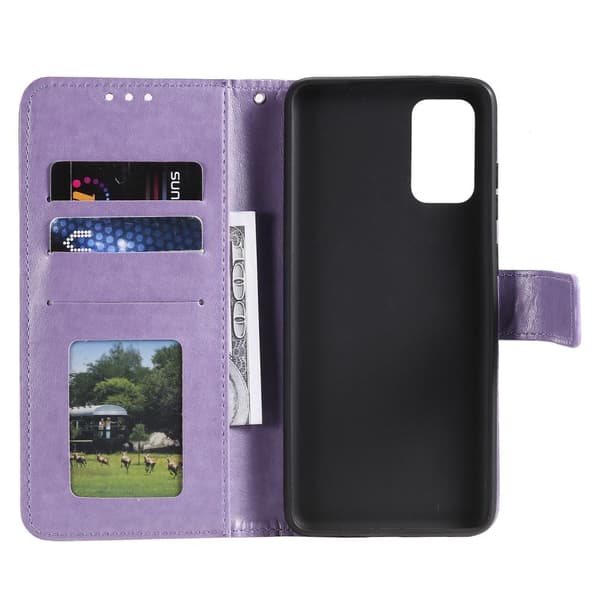 SKALO Samsung A53 5G Mandala Flip Cover - Lilla