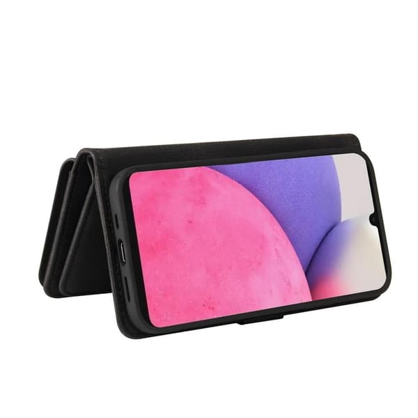 SKALO Samsung A33 5G Big Wallet 17-RUM Pungetui - Sort