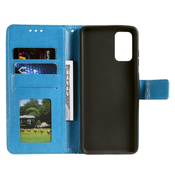 SKALO Samsung A33 5G Mandala Flip Cover - Blå