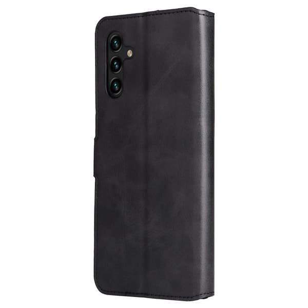 SKALO Samsung A13 5G Classic Lompakkokotelo - Musta