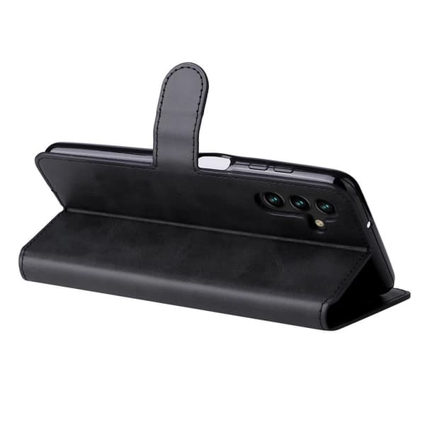 SKALO Samsung A13 5G Classic Lompakkokotelo - Musta