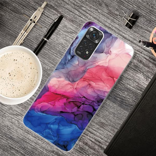 SKALO Xiaomi Redmi Note 11 Pro Marmori TPU kuori - #3