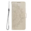 Pikkukuva 4 / 7: SKALO Samsung A53 5G Mandala lompakkokotelo - Kulta