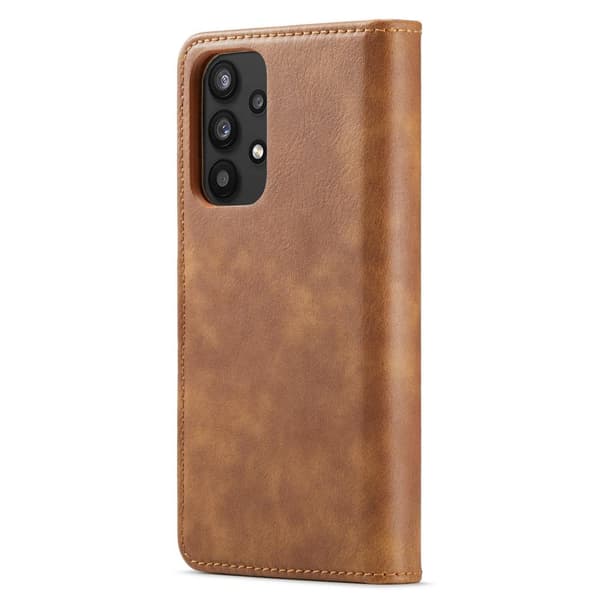 DG MING Samsung A33 5G 2-i-1 Magnet Pungetui - Brun