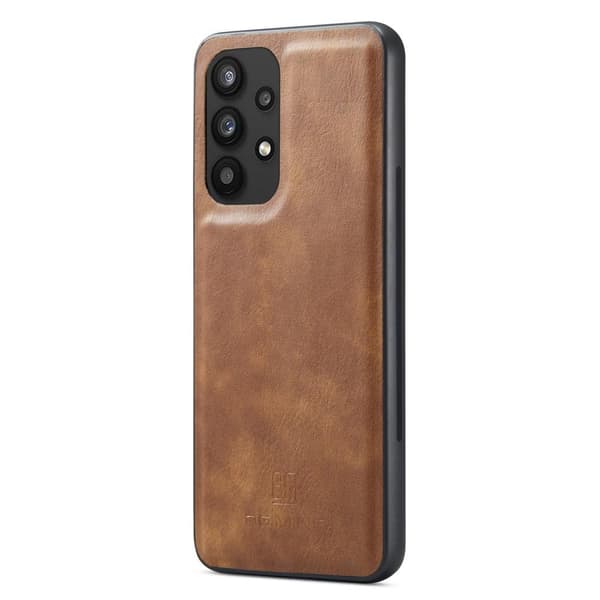 DG MING Samsung A33 5G 2-i-1 Magnet Pungetui - Brun