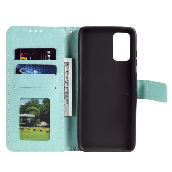 SKALO Samsung A33 5G Mandala Flip Cover - Turkis