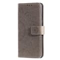 Miniatyrbillede 2 af 6: SKALO Samsung A33 5G Mandala Flip Cover - Grå