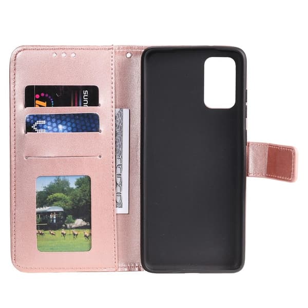 SKALO Samsung A33 5G Mandala Flip Cover - Rosa guld
