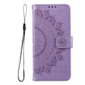 Pikkukuva 3 / 7: SKALO Samsung A13 5G Mandala lompakkokotelo - Violetti