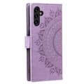 Pikkukuva 4 / 7: SKALO Samsung A13 5G Mandala lompakkokotelo - Violetti