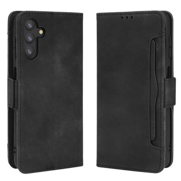 SKALO Samsung A13 5G 6-RUM Pungetaske - Sort