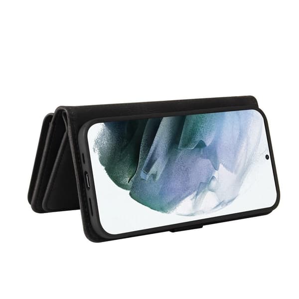 SKALO Samsung A13 5G Big Wallet 17-RUM Pungetui - Sort