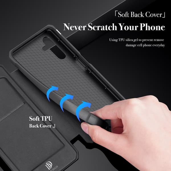 DUX DUCIS Samsung A13 5G Skin X Series Flipcover - Sort