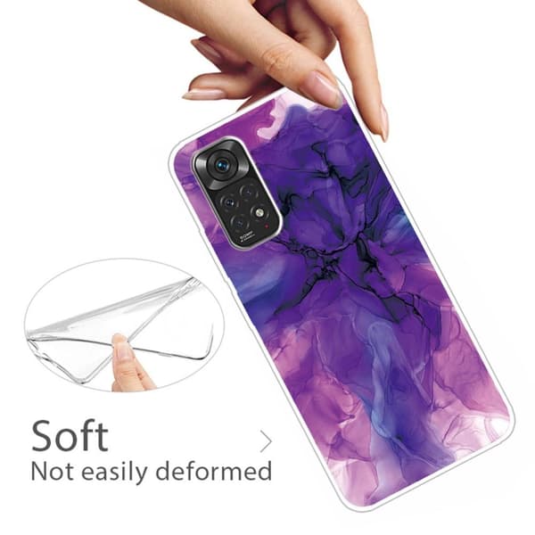 SKALO Xiaomi Redmi Note 11 Marmor TPU-cover - #5