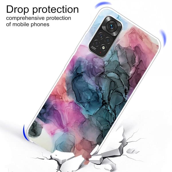 SKALO Xiaomi Redmi Note 11 Pro Marmori TPU kuori - #7