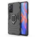 Miniatyrbillede 1 af 8: SKALO Xiaomi Redmi Note 11 Pro Armor Hybrid metal ring cover - Sort
