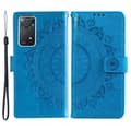 Pikkukuva 1 / 5: SKALO Xiaomi Redmi Note 11 Pro Mandala lompakkokotelo - Sininen