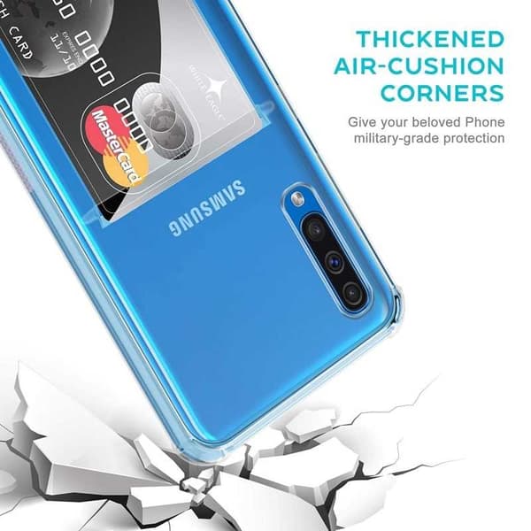 Stødsikkert cover med kortrum Samsung A50