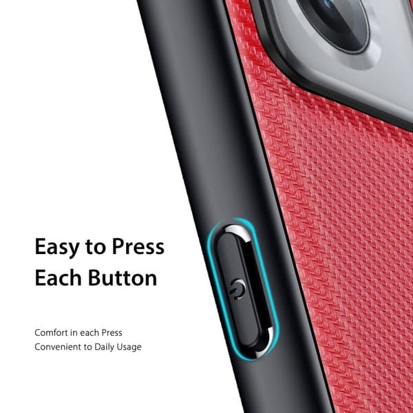 DUX DUCIS OnePlus Nord CE 2 5G Skal FINO Series Röd