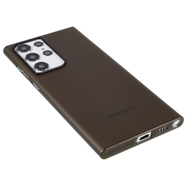 Benks Samsung Galaxy S22 Ultra Kuori Ultra Thin Läpinäkyvä Musta