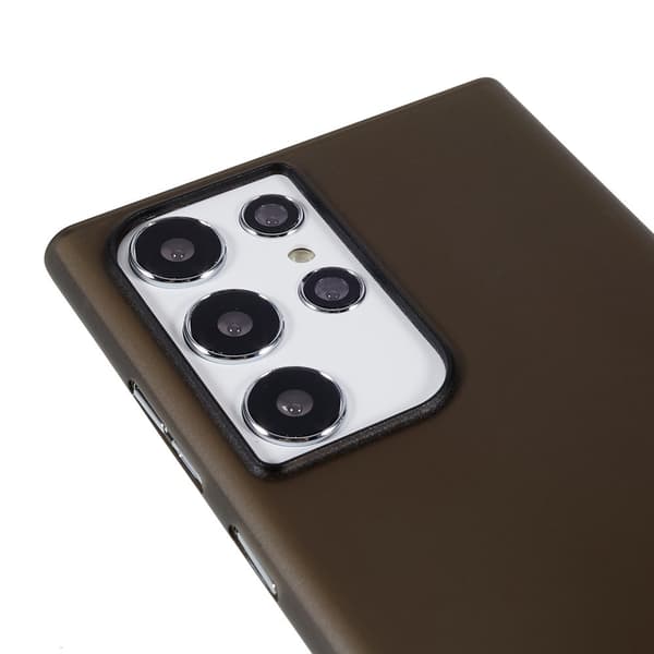 Benks Samsung Galaxy S22 Ultra Kuori Ultra Thin Läpinäkyvä Musta