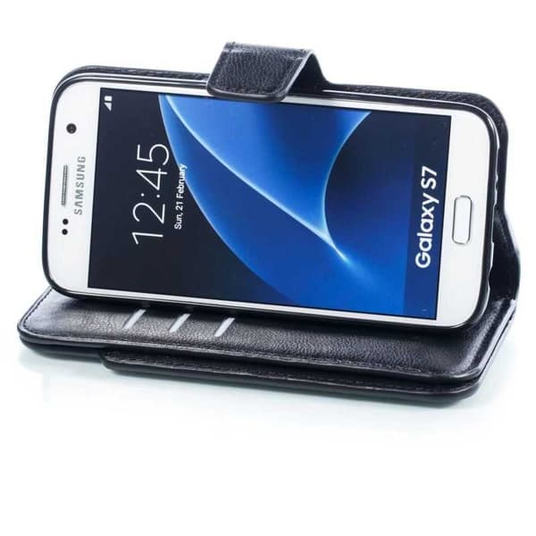 Samsung S7 Praktisk Plånboksfodral med 12-Fack Array V4