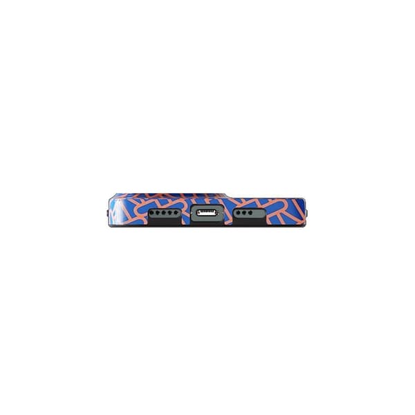 Richmond & Finch iPhone 13 Skal Blue Apricot RF Logo