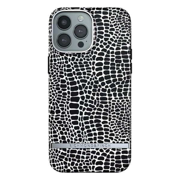 Richmond & Finch iPhone 13 Pro Max Kuori Black Croc