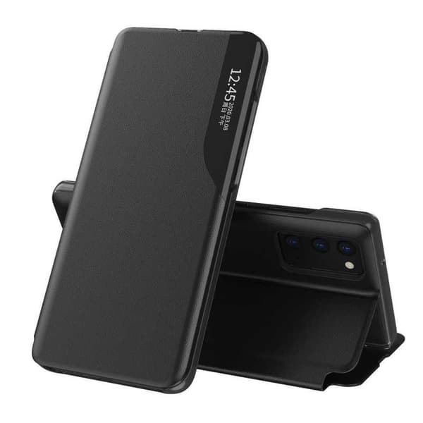 Samsung S20 Plus Case Tech-Protect Smart View - musta
