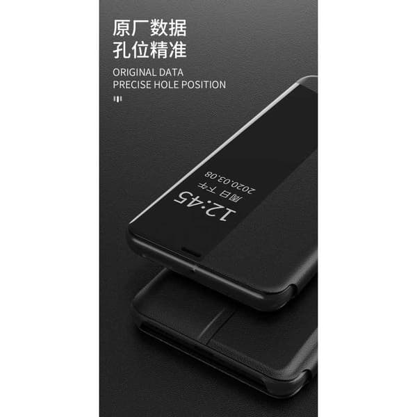 Huawei P20 Stilfuldt Smart View Case - Sort