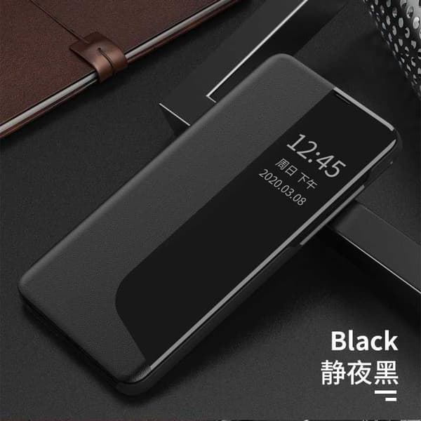 Huawei P20 Stilfuldt Smart View Case - Sort