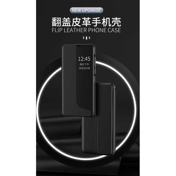 Huawei P20 Stilfuldt Smart View Case - Sort