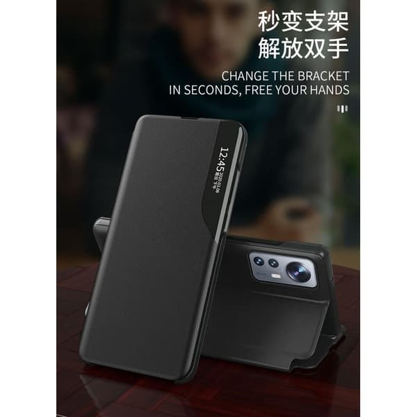 Xiaomi Mi 12 / 12X Fodral Tech-Protect Smart View - Svart