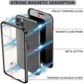 Miniatyrbild 3 av 4: iPhone 13 Pro Max Privacy Heltäckande Premium Skal Glassback V4