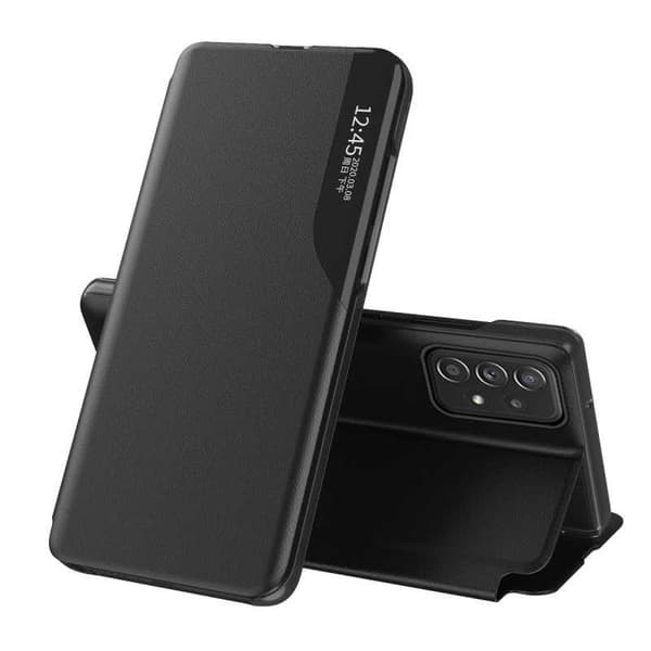Samsung A33 5G Stilrent Smart View Fodral - Svart