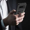 Miniatyrbild 5 av 6: Samsung S10 Plus Stöttåligt Skal med Kortfack Solid V5
