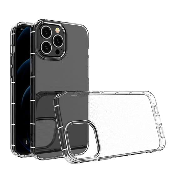 iPhone 13 Pro Max etui TPU + akryl - gennemsigtig