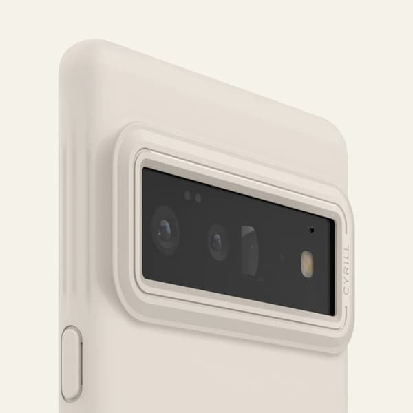 Cyrill Google Pixel 6 Pro Skal Stone Cream