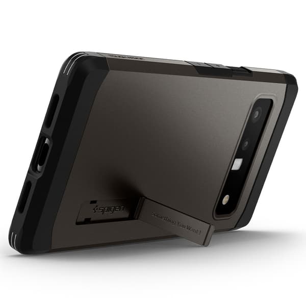 Spigen Google Pixel 6 Pro Skal Tough Armor Gunmetal