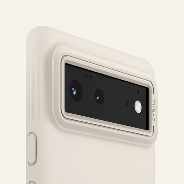 Cyrill Google Pixel 6 Cover Stone Cream