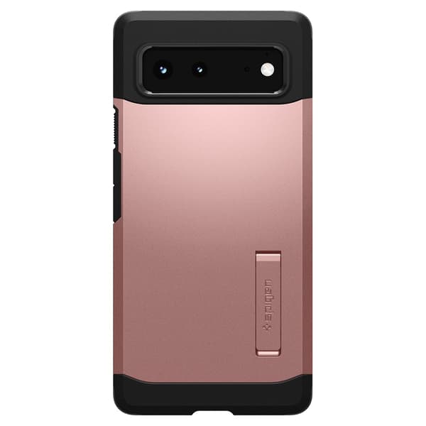 Spigen Google Pixel 6 Cover Tough Armor Rose Gold