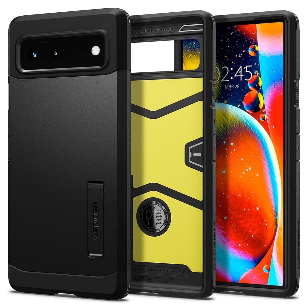 Spigen Google Pixel 6 Skal Tough Armor Svart